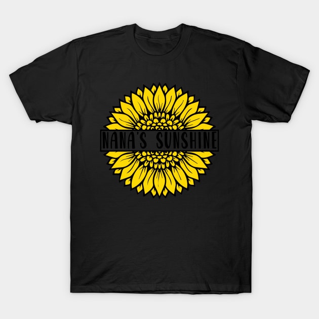 Sunflower Nanas Sunshine T-Shirt by MisterMash